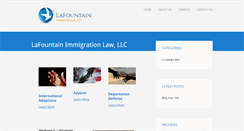 Desktop Screenshot of lafountainlaw.com
