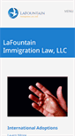 Mobile Screenshot of lafountainlaw.com